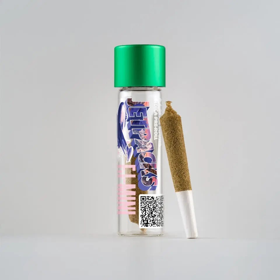 Jetpacks - .5g Live Resin & Diamond Infused Preroll - Rainbow Belts