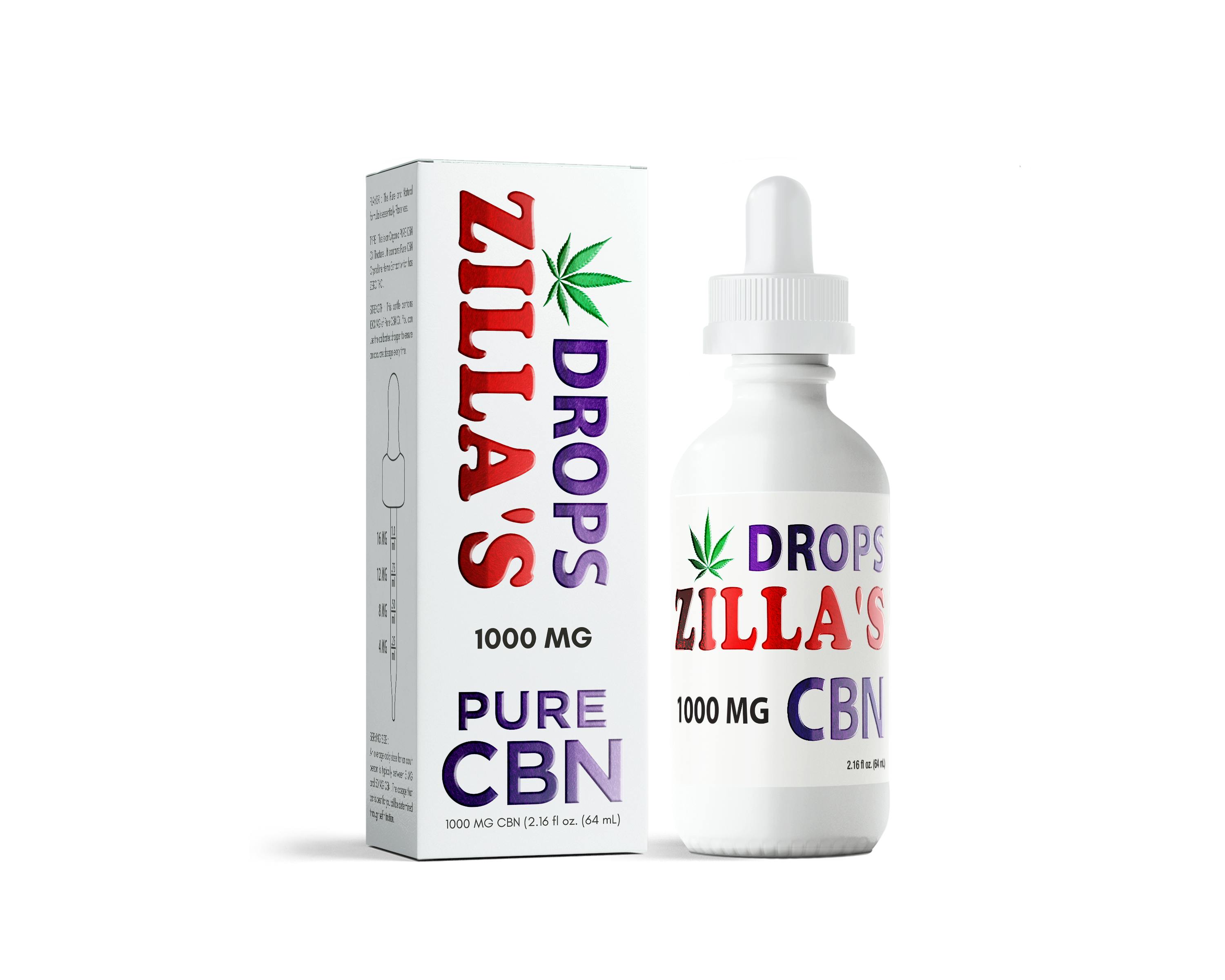 Product: Zilla's | Pure Tincture - 1000mg CBN