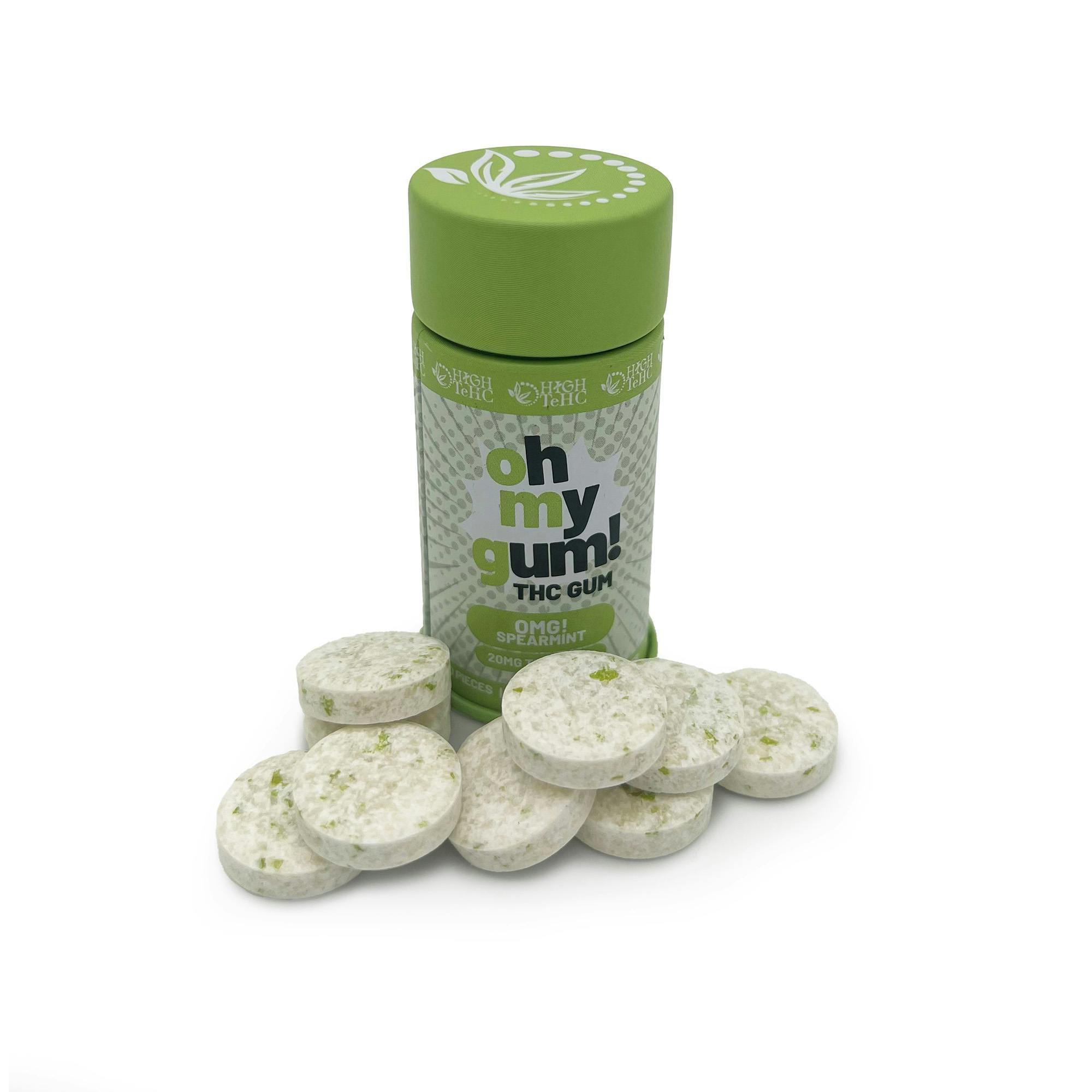 Product: HIGH TeHC | OMG SPEARMINT | GUM | 200MG