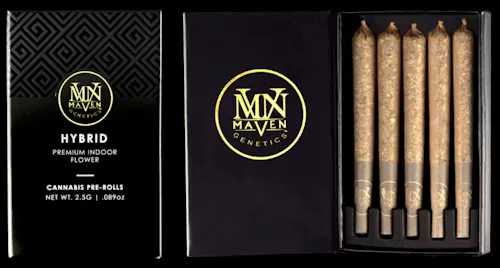 Maven Genetics Maven 5pk Prerolls H Lipsmackerz — Los Angeles weed at LAXCC