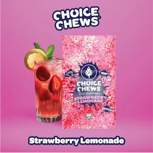 Choice Chews | Strawberry Lemonade Sativa 200mg-1