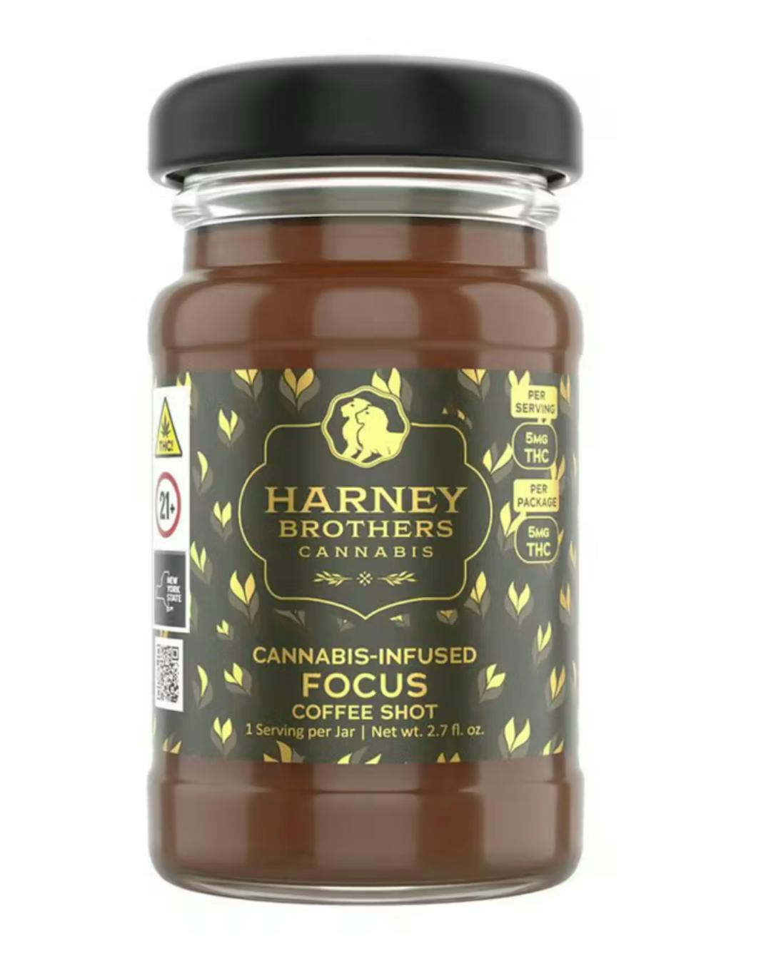 Harney Brother Cannabis - Focus Coffee Shot - 10mg at Silk Road NYC, Jamaica Queens