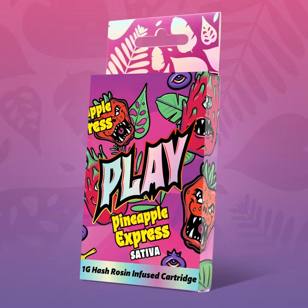 Play - 1g Cartridge - Pineapple Express