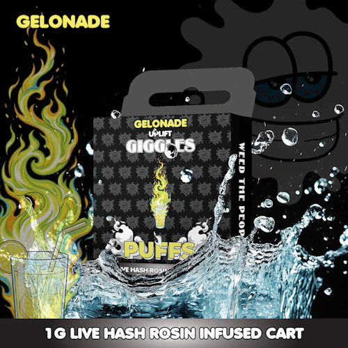 Giggles Puffs | Gelonade | Cart | 1g