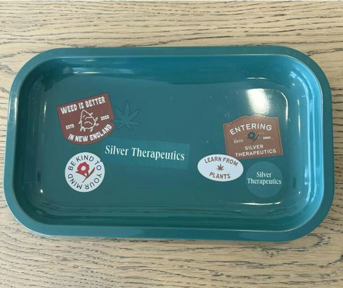 Image of AG Rolling Tray – Silver Therapeutics