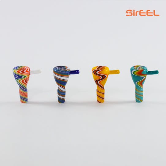 Product: SirEEL | Heady Flower Bowl w/ Handle - 14mm Male
