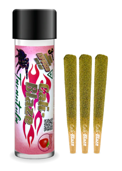 Cali-Blaze - 3-Pack 1g Tarantulas - Strawberry