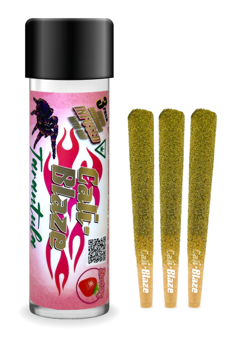 Cali-Blaze - 3-Pack 1g Tarantulas - Strawberry Lemonade