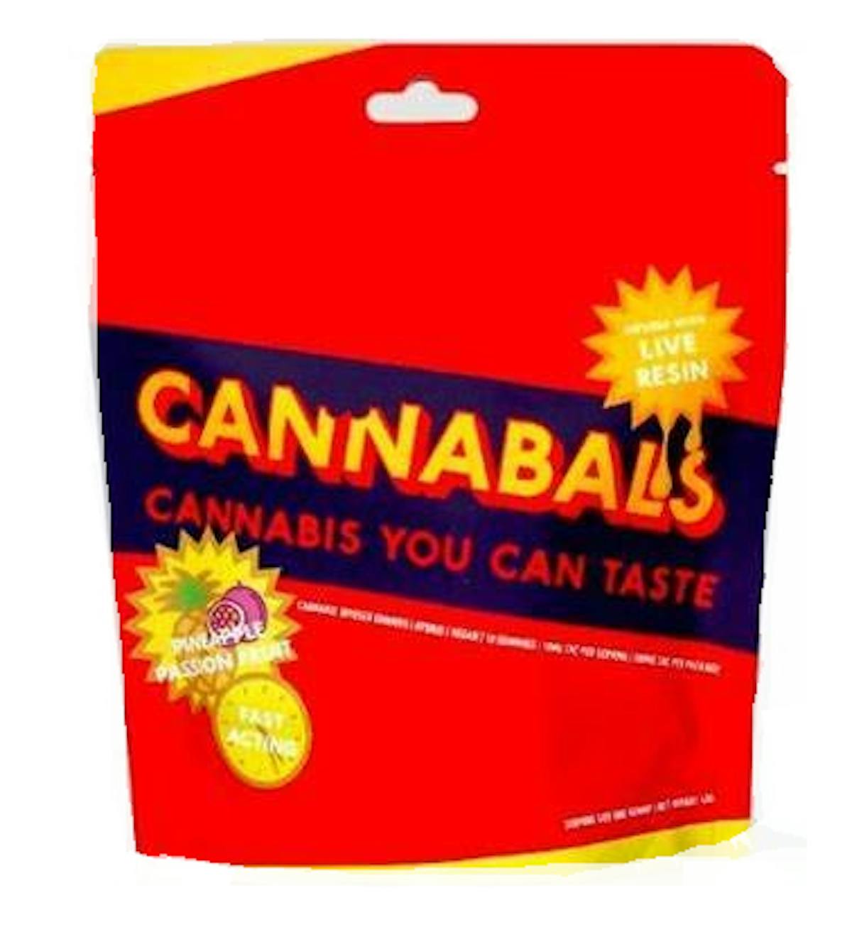 Photo of Cannabals | Pineapple Passionfruit | Live Resin Gummy 10PK