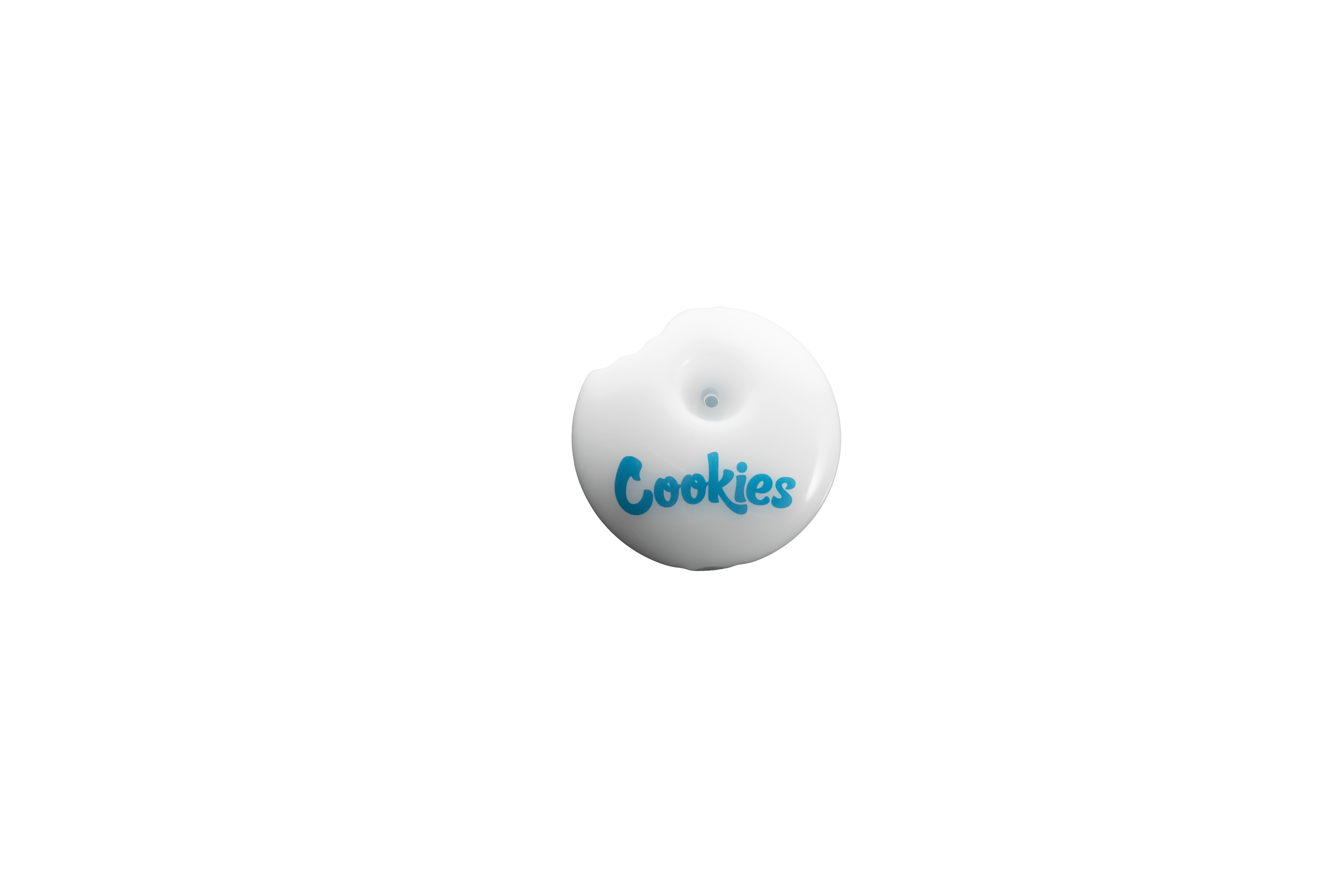 Cookies Glass | Cookie Bite Pipe | White