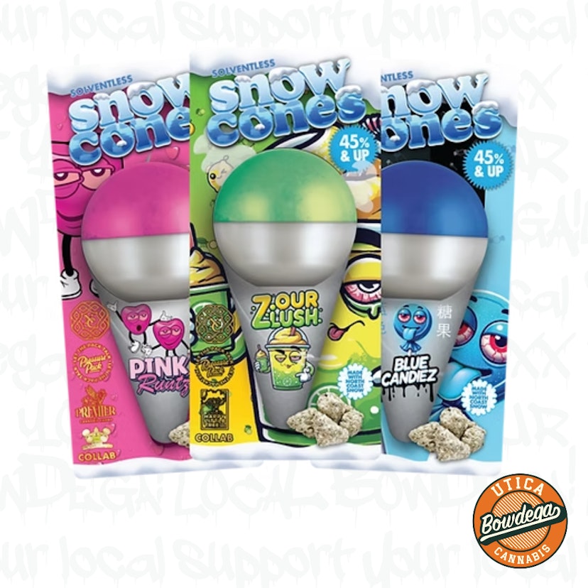 NC x PP x Herb Wealth Solventless Snow Cone | Lemon Drop