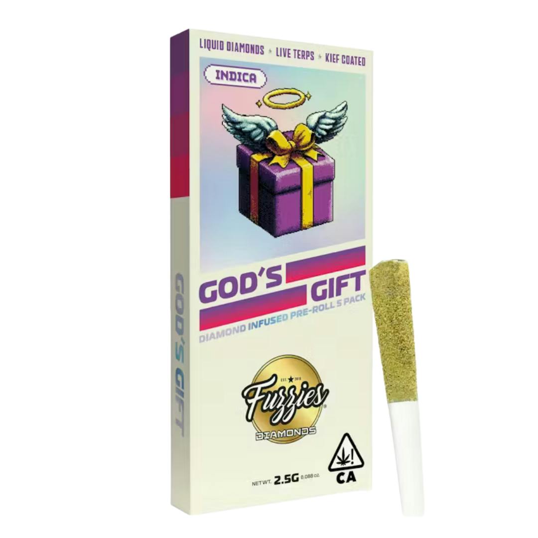 GOD'S GIFT DIAMOND INFUSED 5PK