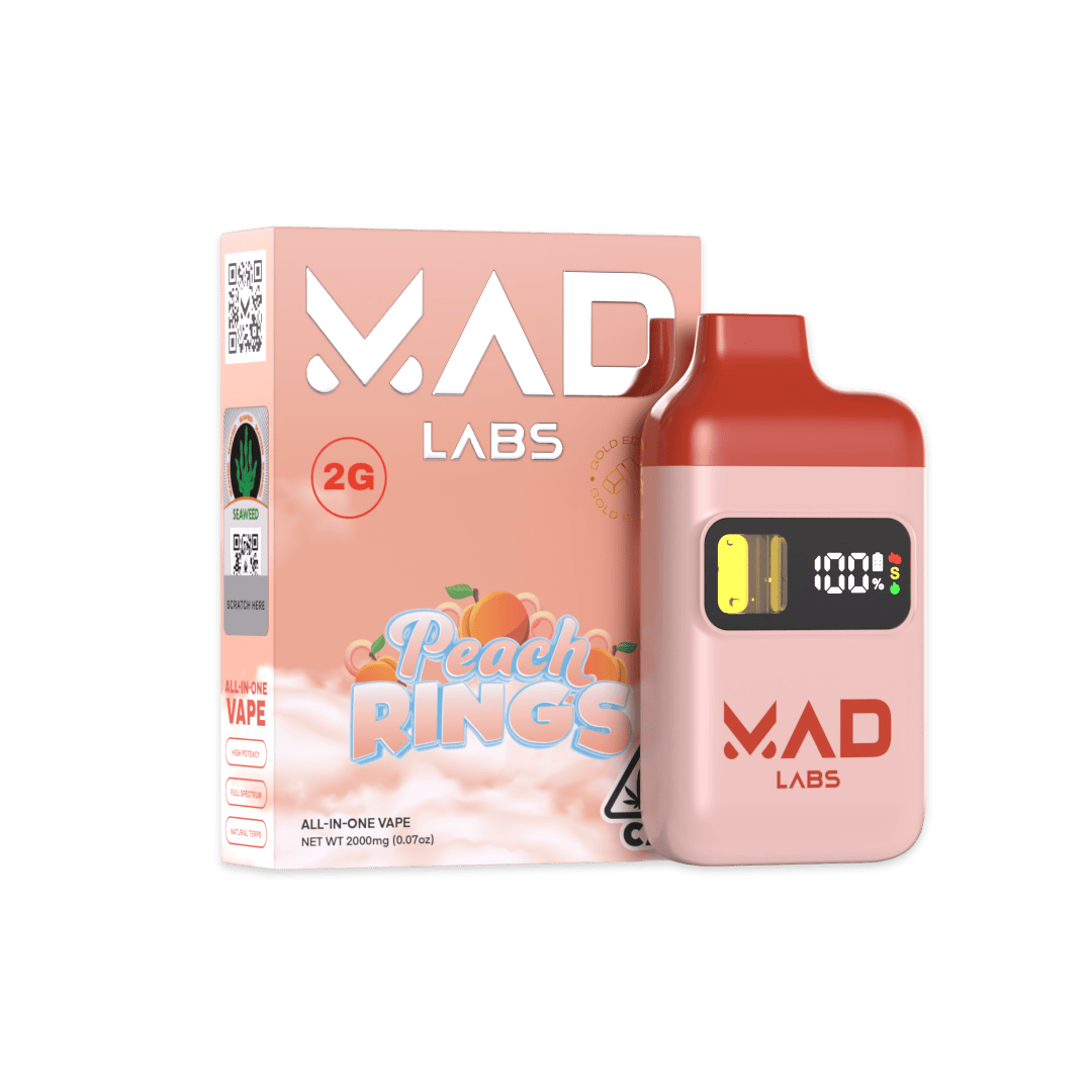 Mad Labs - Peach Rings Disposable
