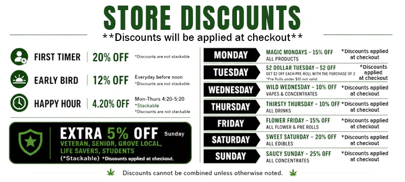 Luxury Leaf Daily Discounts