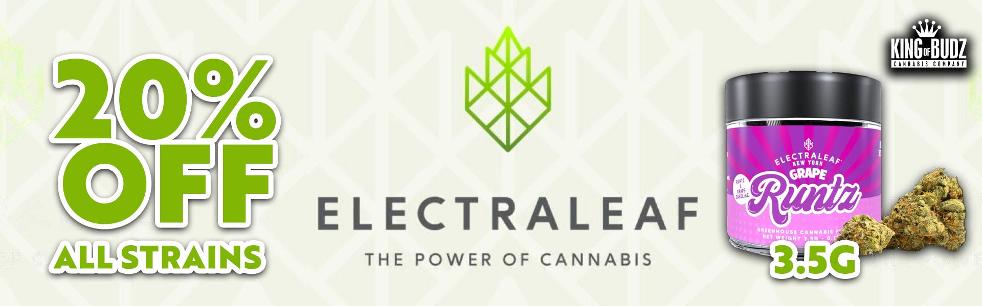 Electraleaf - 3.5g - 20 Percent OFF