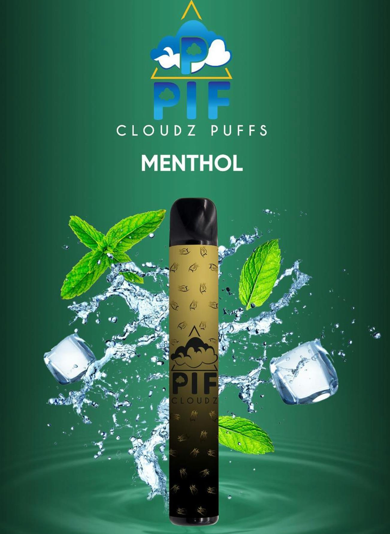 PIF Cloudz Puffs- Menthol by PIF Cloudz Puffs