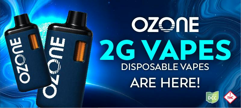 New Product! Ozone 2g PIXI disposables