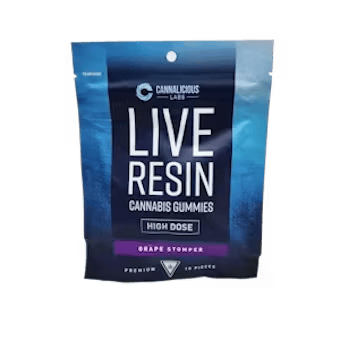 Cannalicious Labs | Live Resin Gummies - 200mg - Grape Stomper