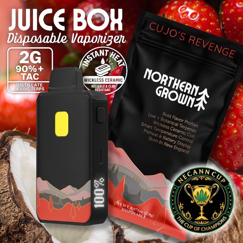 Product Northern Grown - Cujo's Revenge Juice Box Disposable Vape (2g)