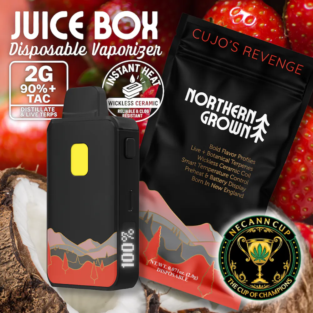 Product Northern Grown - Cujo's Revenge Juice Box Disposable Vape (2g)