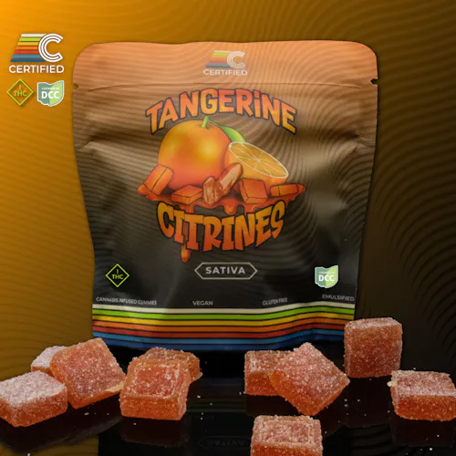Certified Cultivators | Tangerine Citrine 10pack | 110mg | Sativa-active