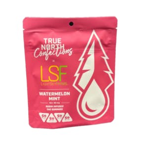 Watermelon Mint | 50mg x 4pk | Rosin Infused | True North Confections x LSF
