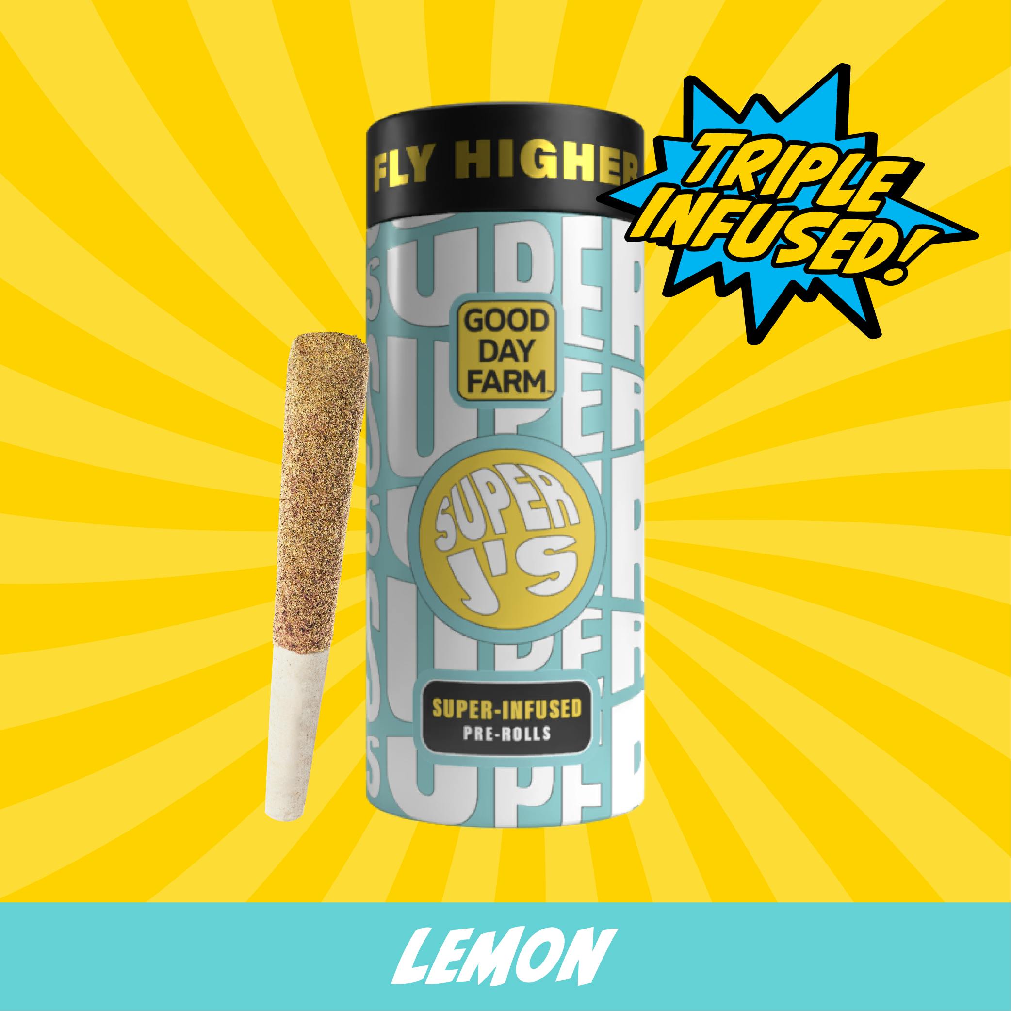 GDF: Infused Pre-Roll Pack | Lit Lemons x Tropical Union | Super