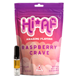 Raspberry Crave Vape Cart 0.5g