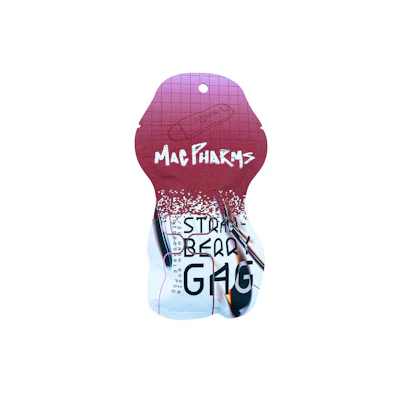 Mac Pharms - .5g Hash Rosin Disposable -  Strawberry Gag