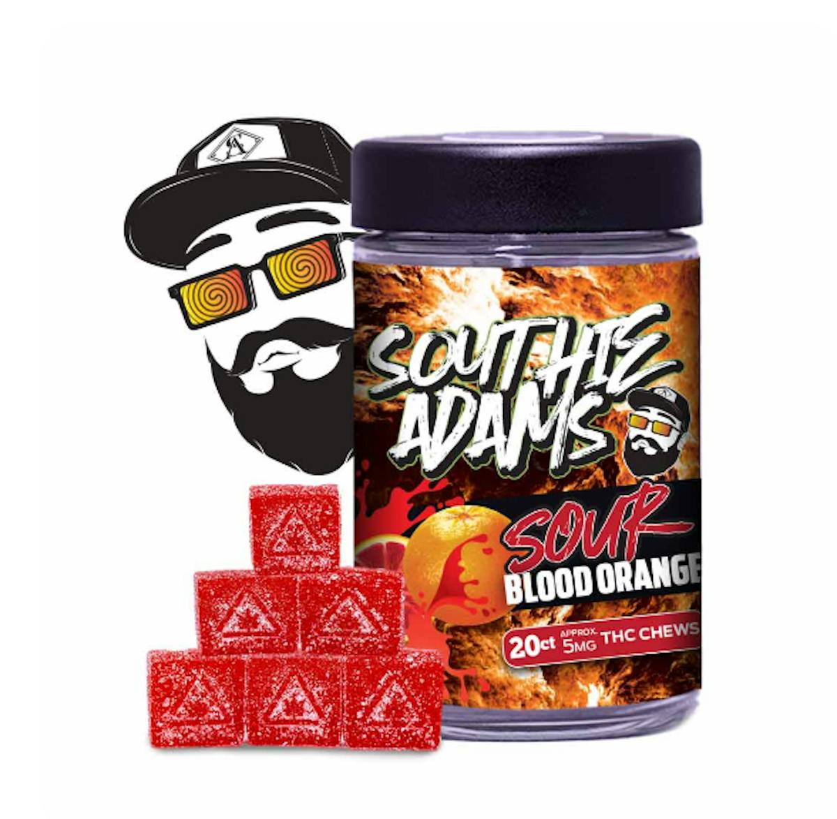 Image of Sour Blood Orange | 200mg Gummies