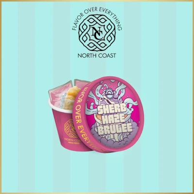 North Coast x Pure Coast - 1g Cold Cure Rosin Tier 2 - Sherb Haze Brulee - CONCENTRATES by North Coast at King of Budz