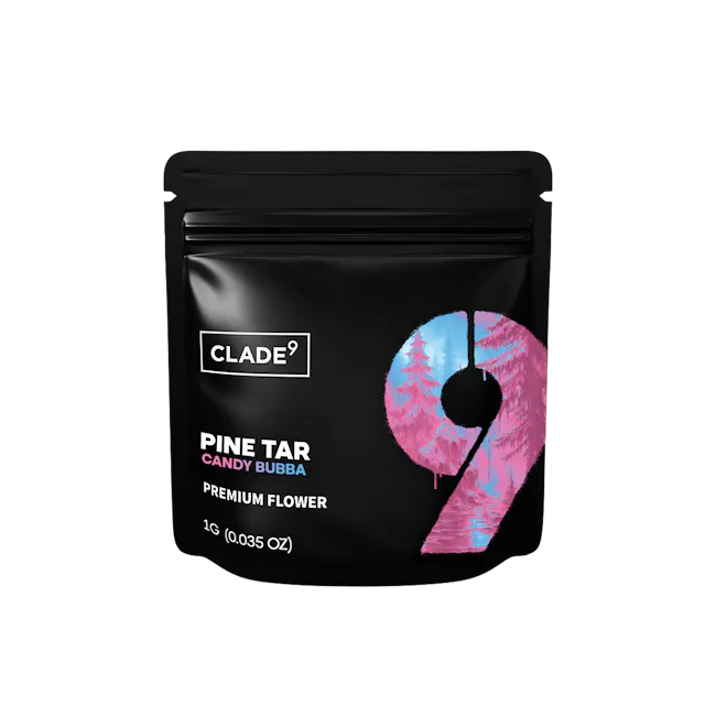 Clade9 Flower Pine Tar 1g (indica hybrid)