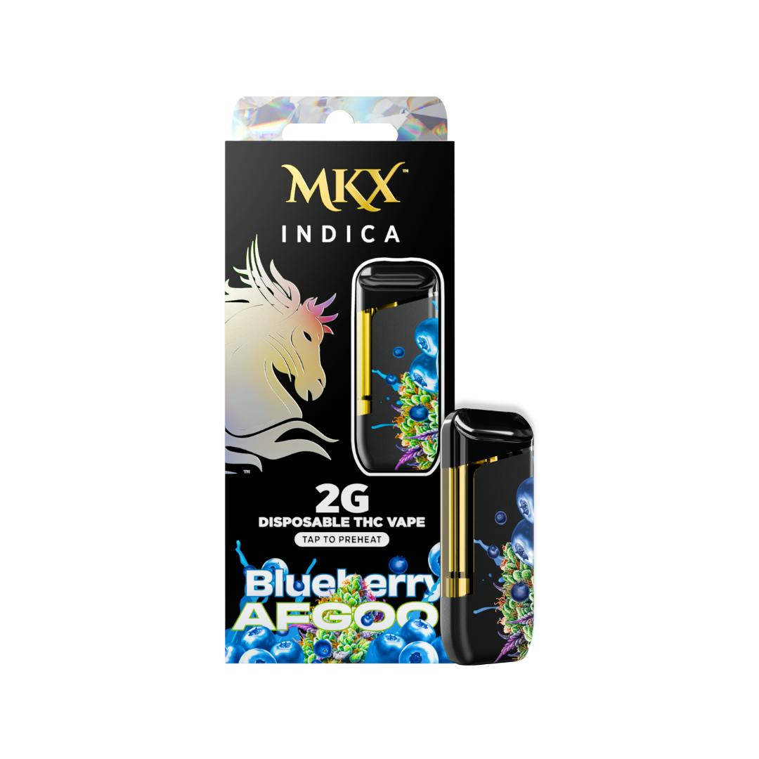 2g MKX Disposable - Blueberry Afgoo 2g Disposable - Indica