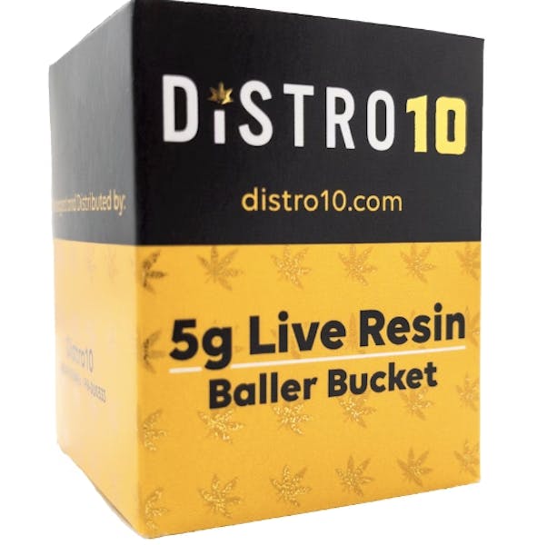 Distro 10 - 5g Baller Bucket - Bubble Bath