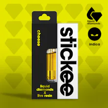 Stickee - 1g Live Resin Cart - Cheese