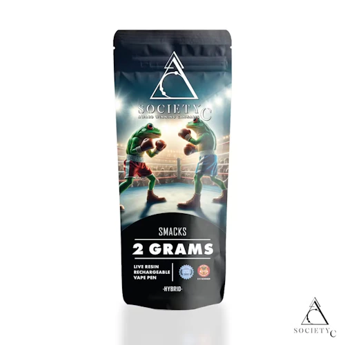 Society C - 2g Live Resin Disposable - Smacks