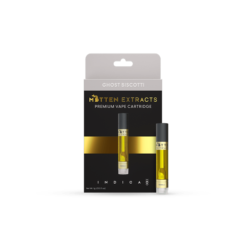 Mitten Extracts Cartridge | Ghost Biscotti (Indica)