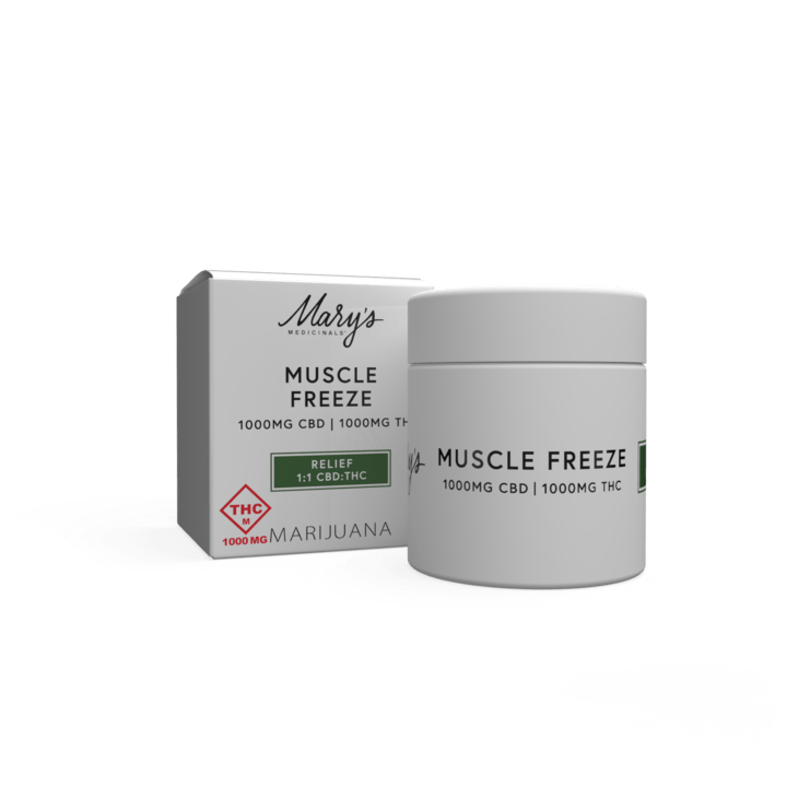 Topical | Mary's Medicinals Relief Muscle Freeze 1:1 | MO Health