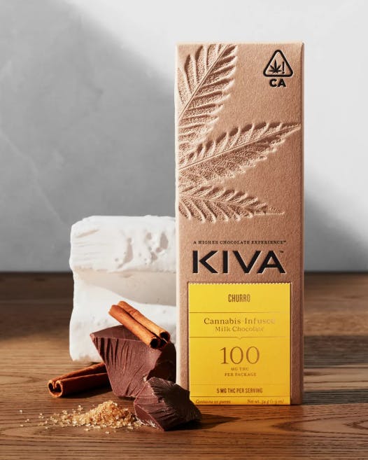 Product: Kiva | Churro | Milk Chocolate - 100mg
