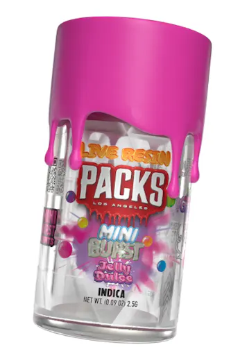 Packs Mini Bursts Jelly Dulce 0.5g Infused Pre-Roll 5pk (2.5g)-1