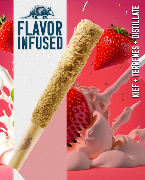 image of Strawberry Sunrise – 1g Distillate Infused Pre-Roll – INSA