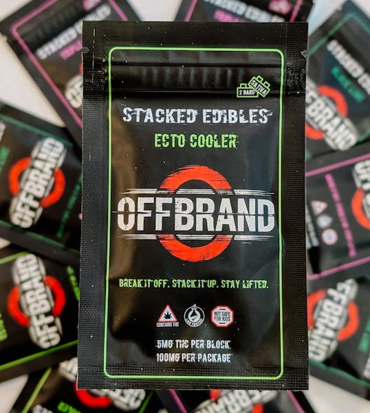 Ecto Cooler (S) - 50mg | 2pk Gummies - Offbrand Stacked