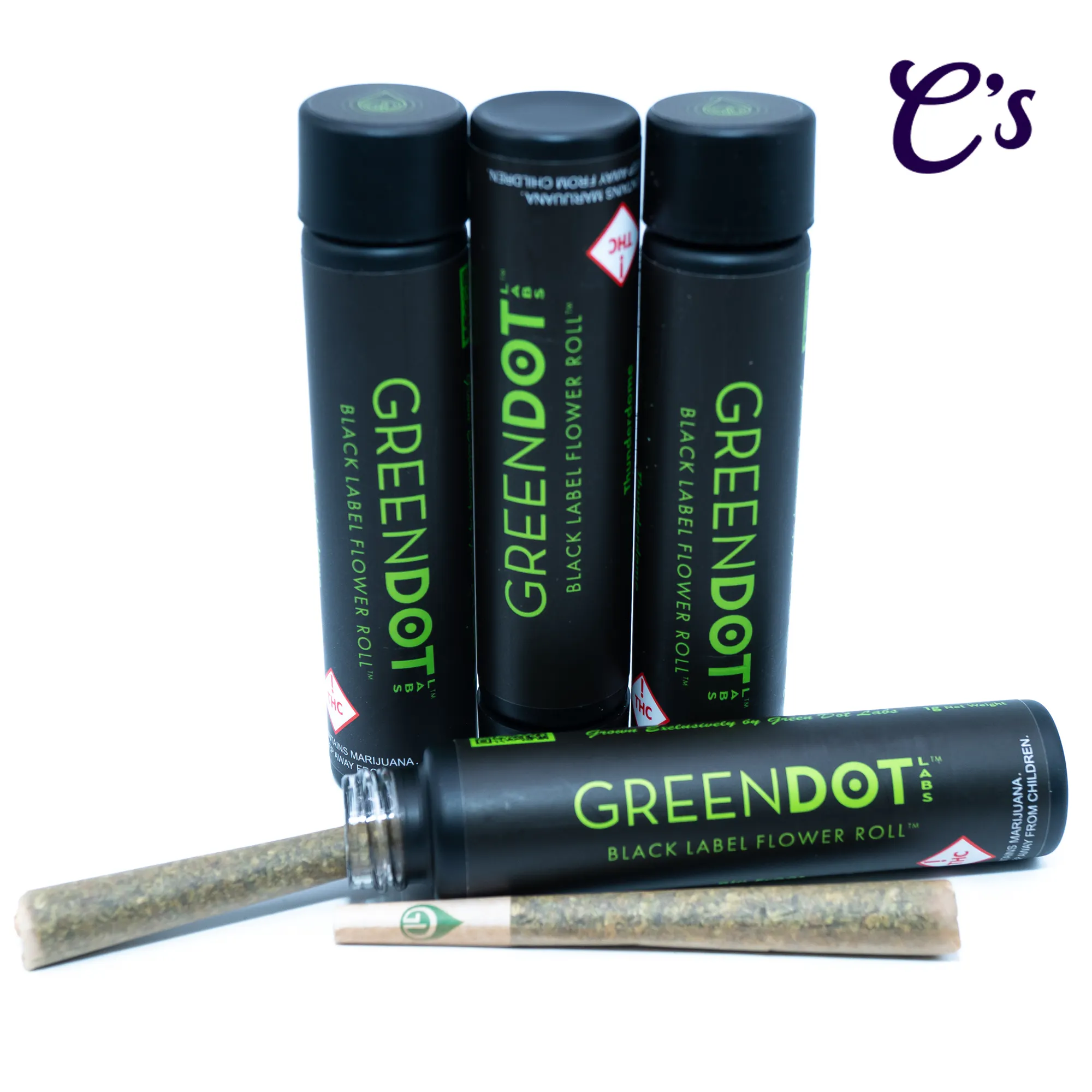 Green Dot | Flower Roll | Sour Power OG 1g | Callie's Cannabis