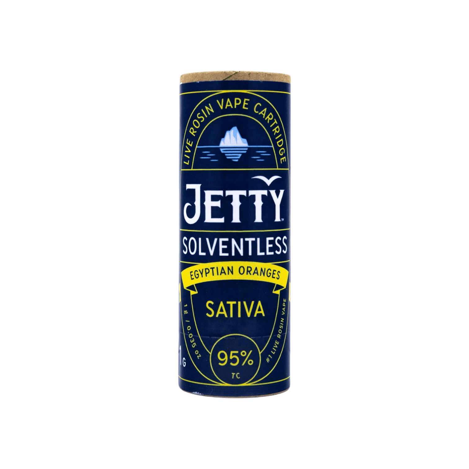 Jetty | Egyptian Oranges | Solventless 510 Cart | 1g