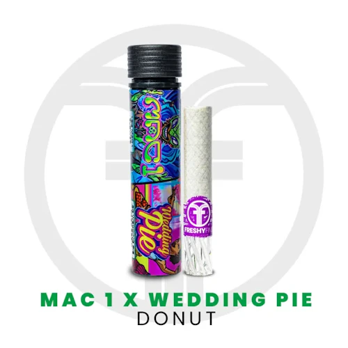 Freshy Fine - 2g Infused Donut - Mac 1 x Wedding Pie