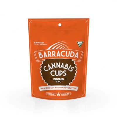 Barracuda - 200mg Cups - Milk Chocolate Peanut Butter
