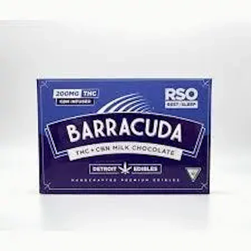 Barracuda - 200mg RSO Rest Chocolate - Milk Chocolate