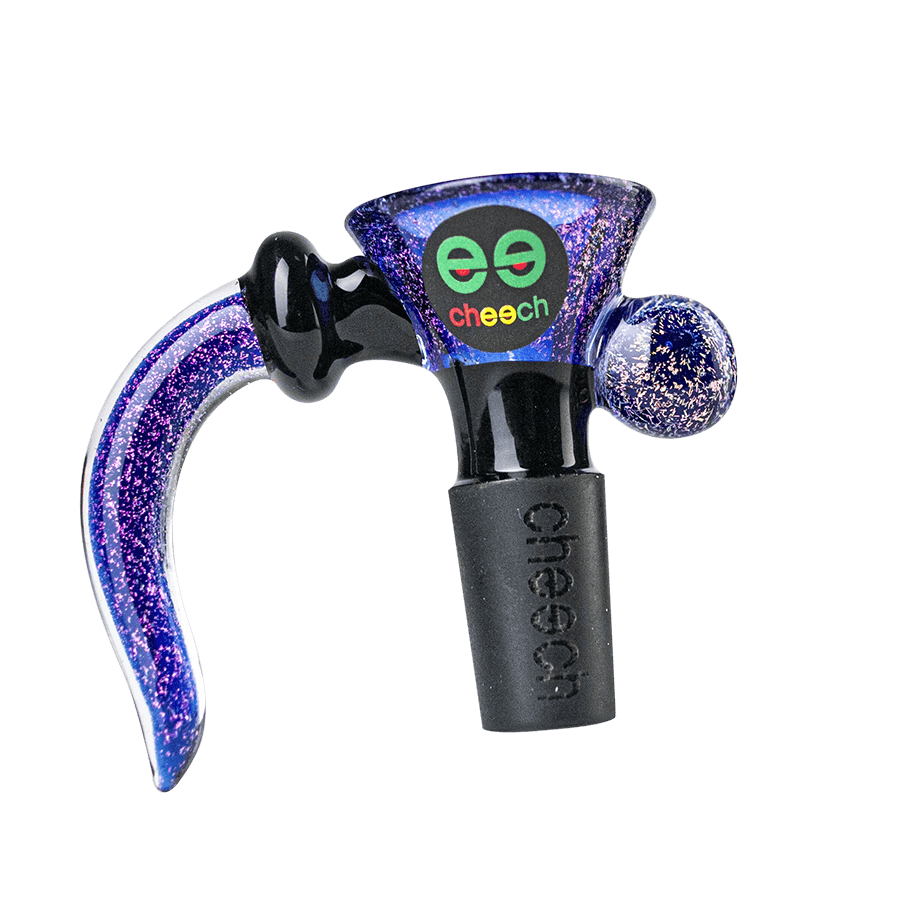 Cheech | 14mm DICHRO Bowl w/ Handle - Indigo