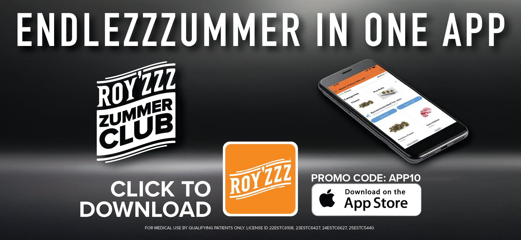 Royzzz of Sioux Falls, LLC Menu - a Cannabis Dispensary in Sioux Falls, SD