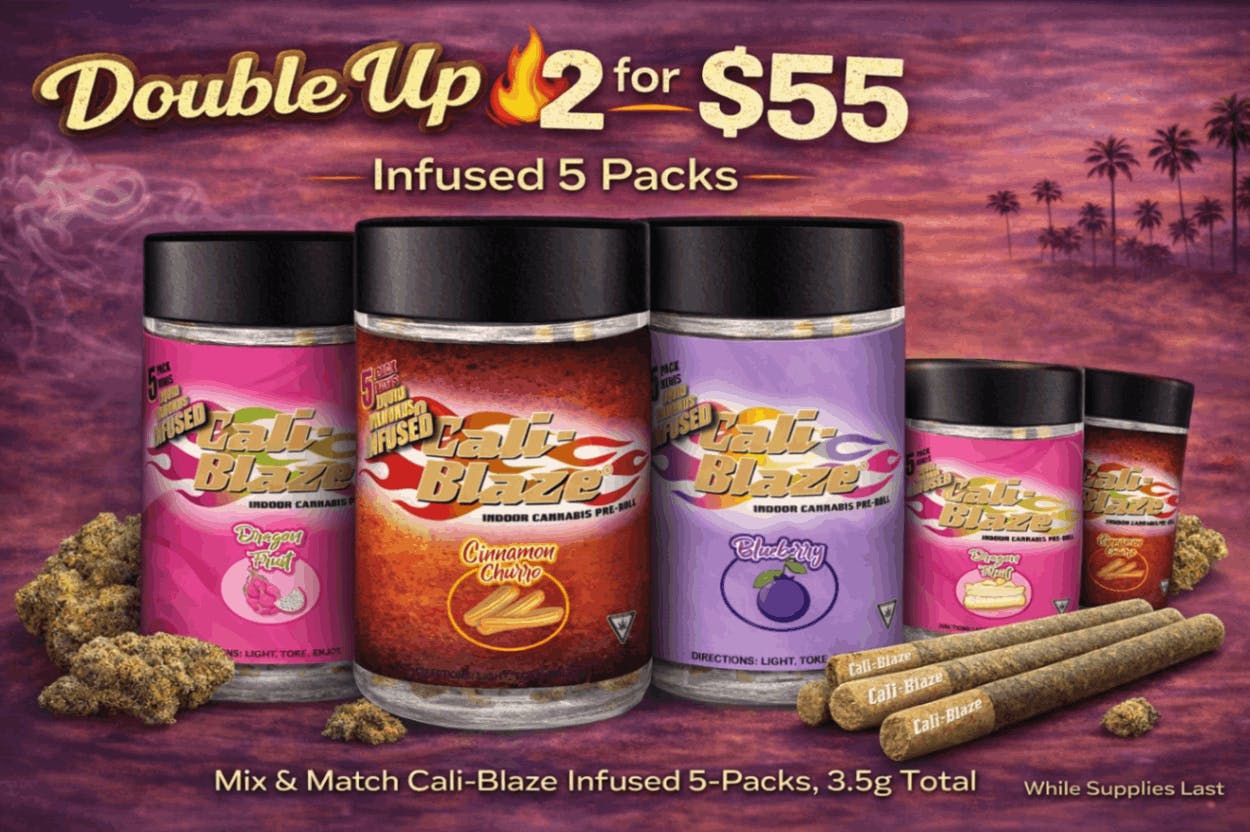 2 Infused packs For $45
